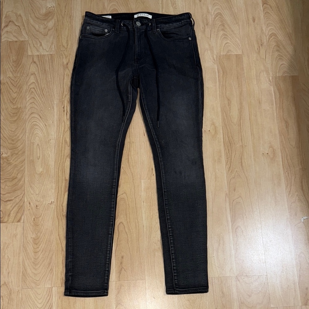 Men's Gray Pacaun Stacked Skinny Jeans